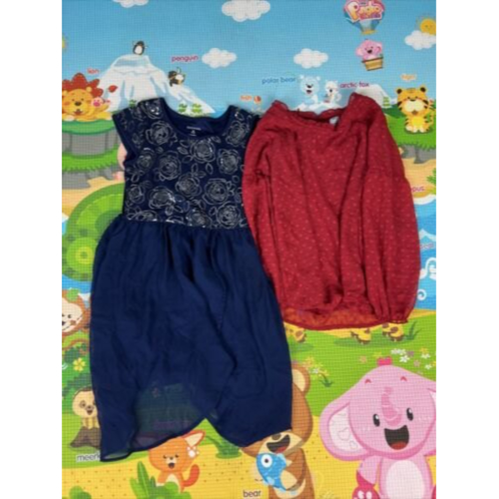 Size 7 Girls Clothes Mixed Lot Kids Summer Spring Winter Wardrobe 2 Pcs